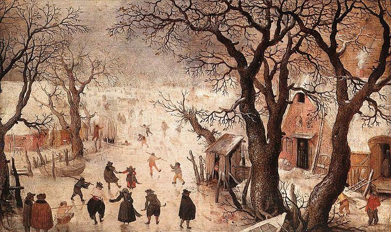 Hendrick Avercamp Winter Landscape Spain oil painting art